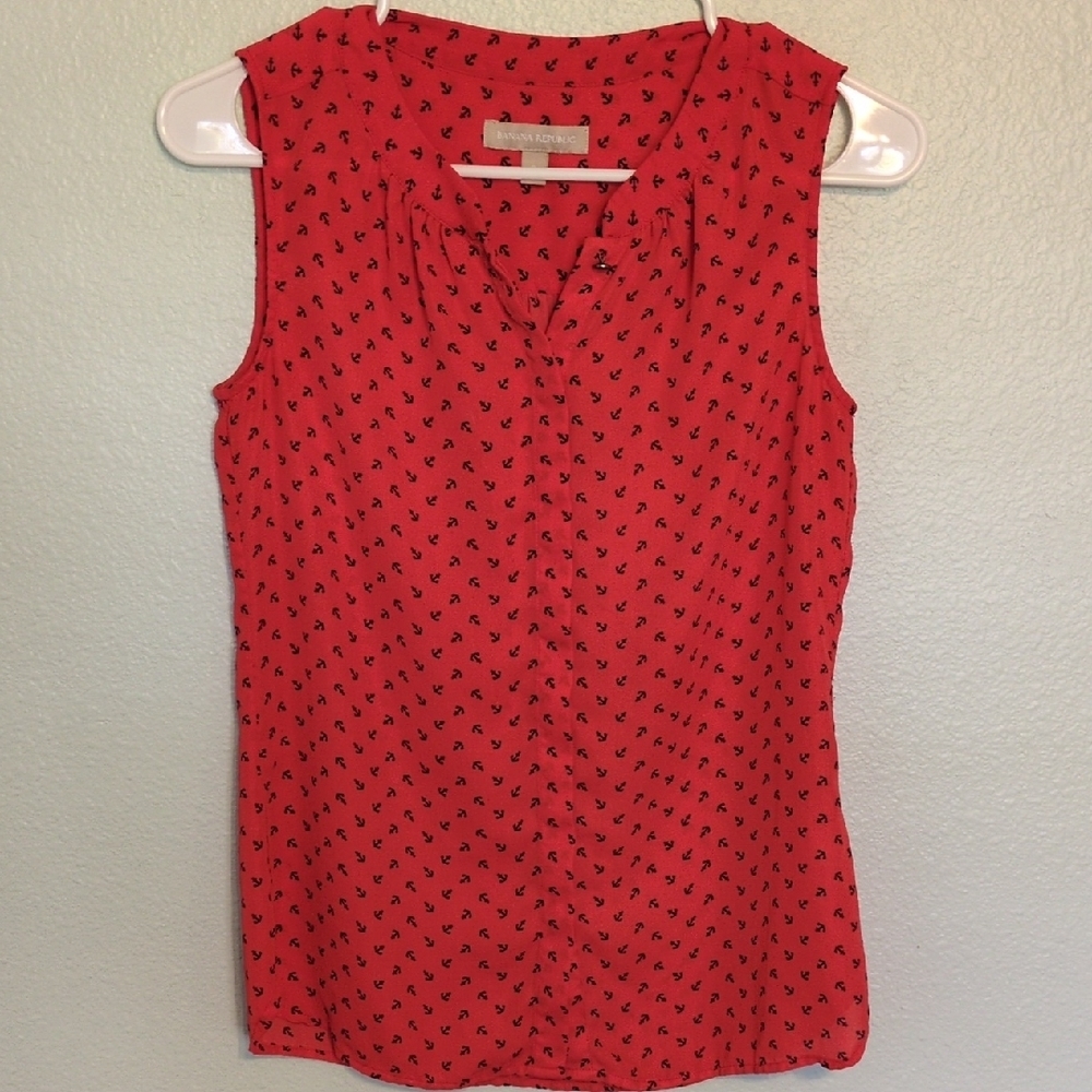 B1g1 Banana Republic Nautical Tank
